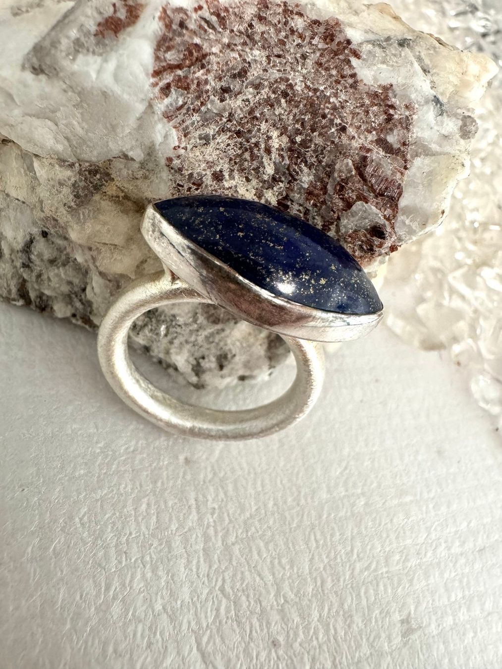 Ringe: Ring Lapislazuli 925silber – Neu (gemäss Beschreibung) aus Biberist von tl-schmuck