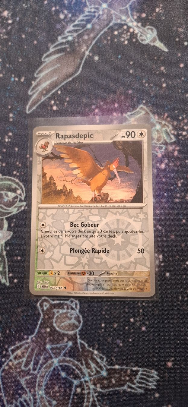 Pokémon Carte collezionabili: Rapasdepic Reverse - MEW 022/165 Pokemon 151 FR – Nuovo (secondo la descrizione) da Petit-Lancy venduto da Kara_TCG 1