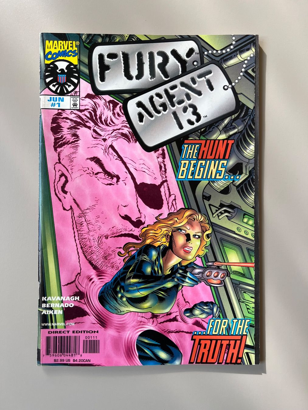 Fumetti: Marvel Comics: 2 x Nick Fury "Agent 13" Comics – Usato da Bösingen venduto da KIEL_COMICS 2