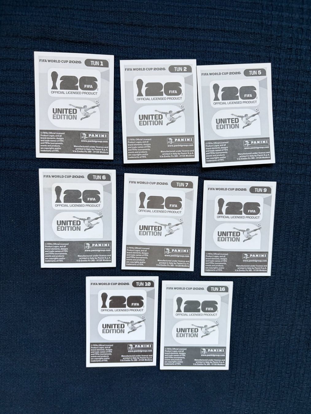 Panini Carte collezionabili: 8 Panini Sammelbilder von Tunesien – Usato da Thalwil venduto da kon_v82n 1