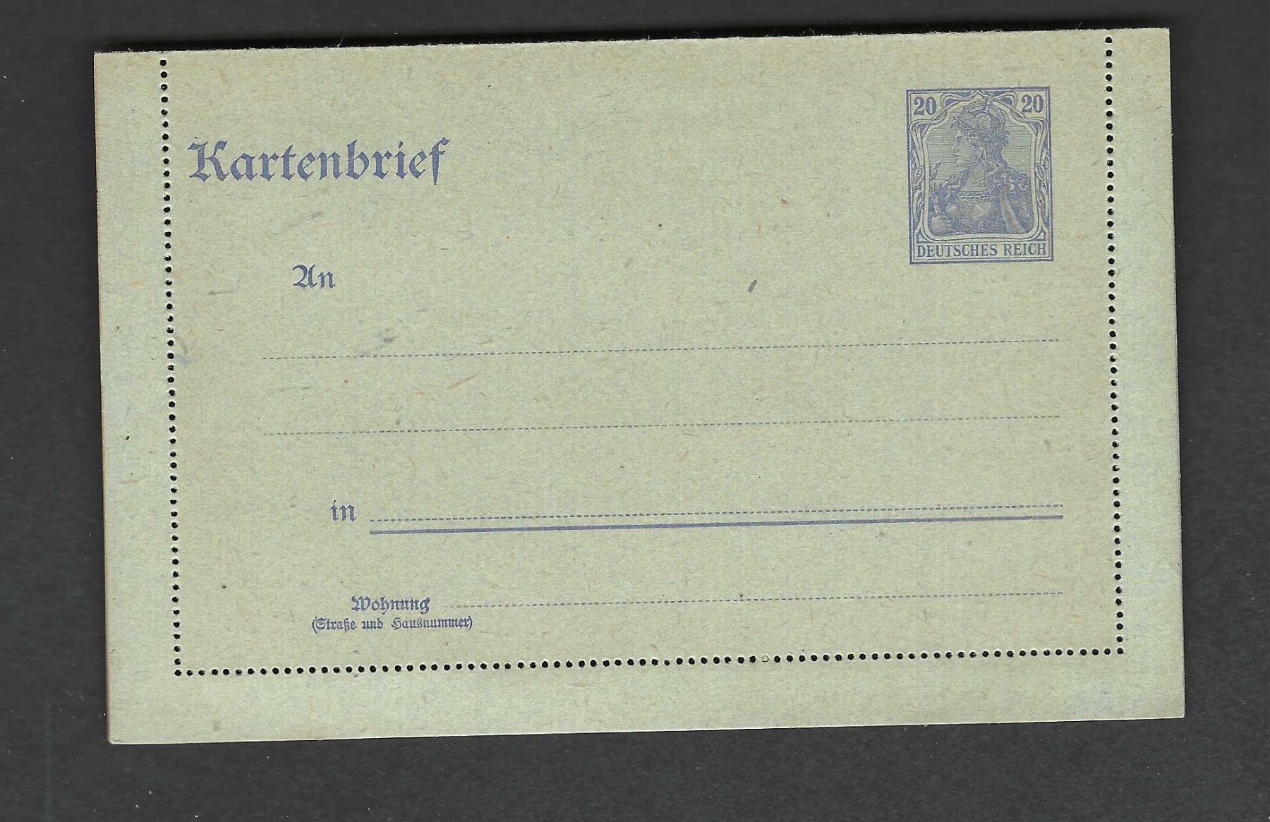 Alle Briefmarken: Deutsches Reich 1 Karte – Neu (gemäss Beschreibung) aus Koblenz von Markenhimmel