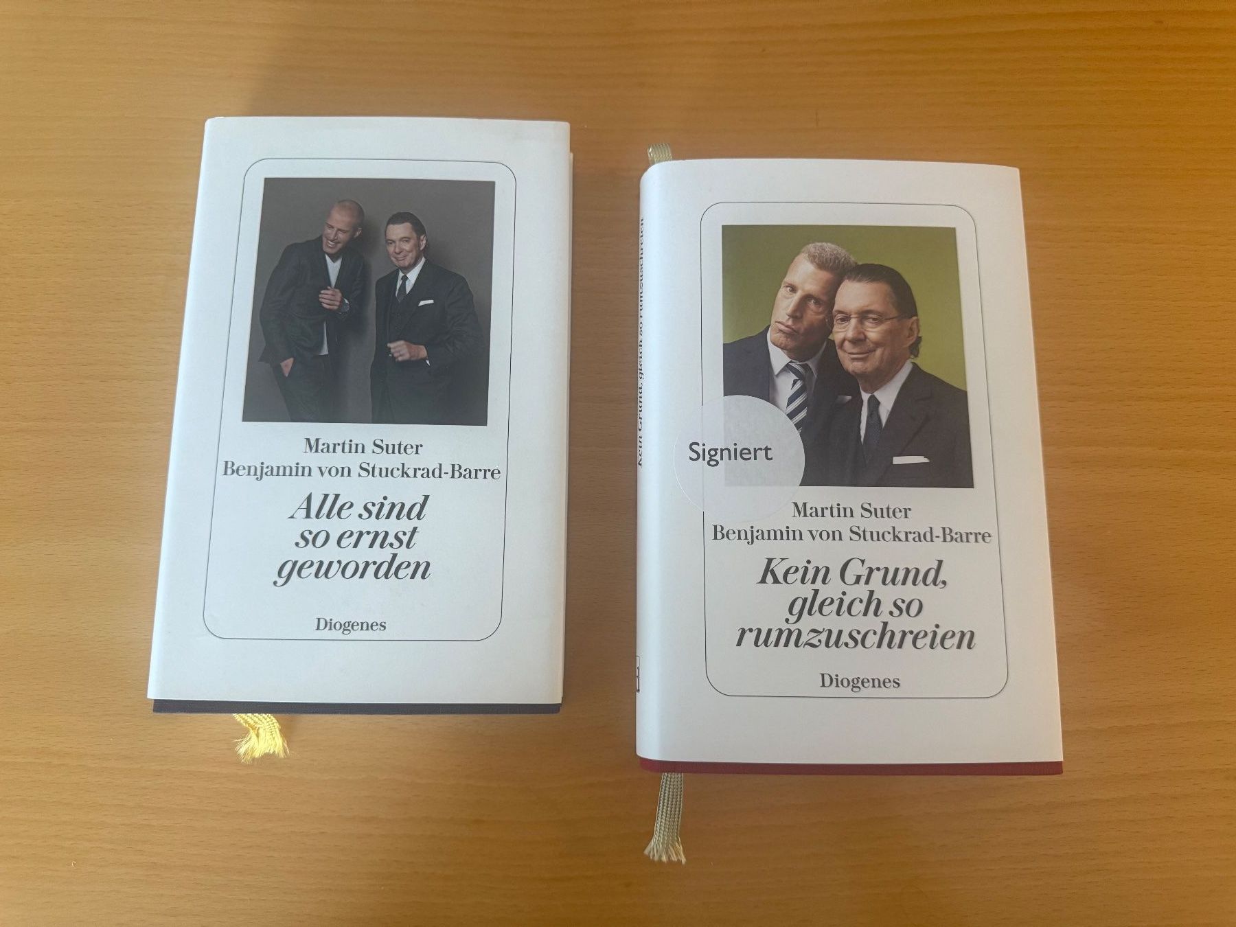 Libri: Martin Suter & Benjamin von Stuckrad-Barre – Usato da Bättwil venduto da Partner3