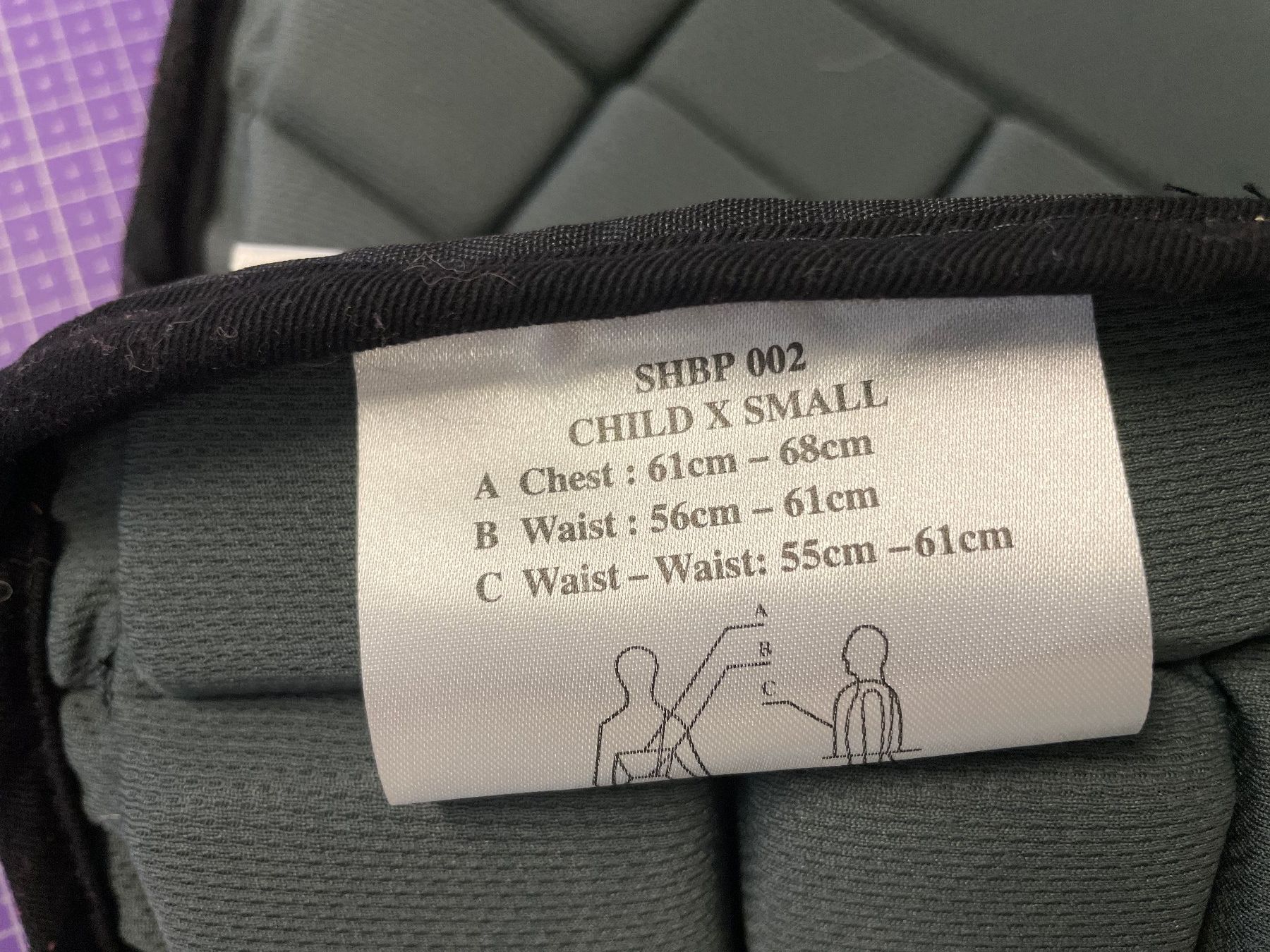 Schutz & Schoner: USG Flexi Body Protector, Gr. Child XS, schwarz – Gebraucht aus Grüt (Gossau ZH) von ecirtaeb56 5