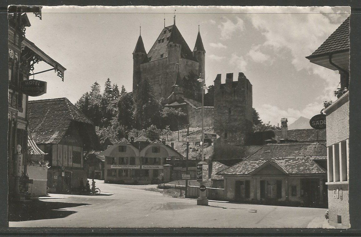 Cartoline postali: Carte P de 1949 ( Thun / Schloss ) – Usato da La Russille venduto da Nono4