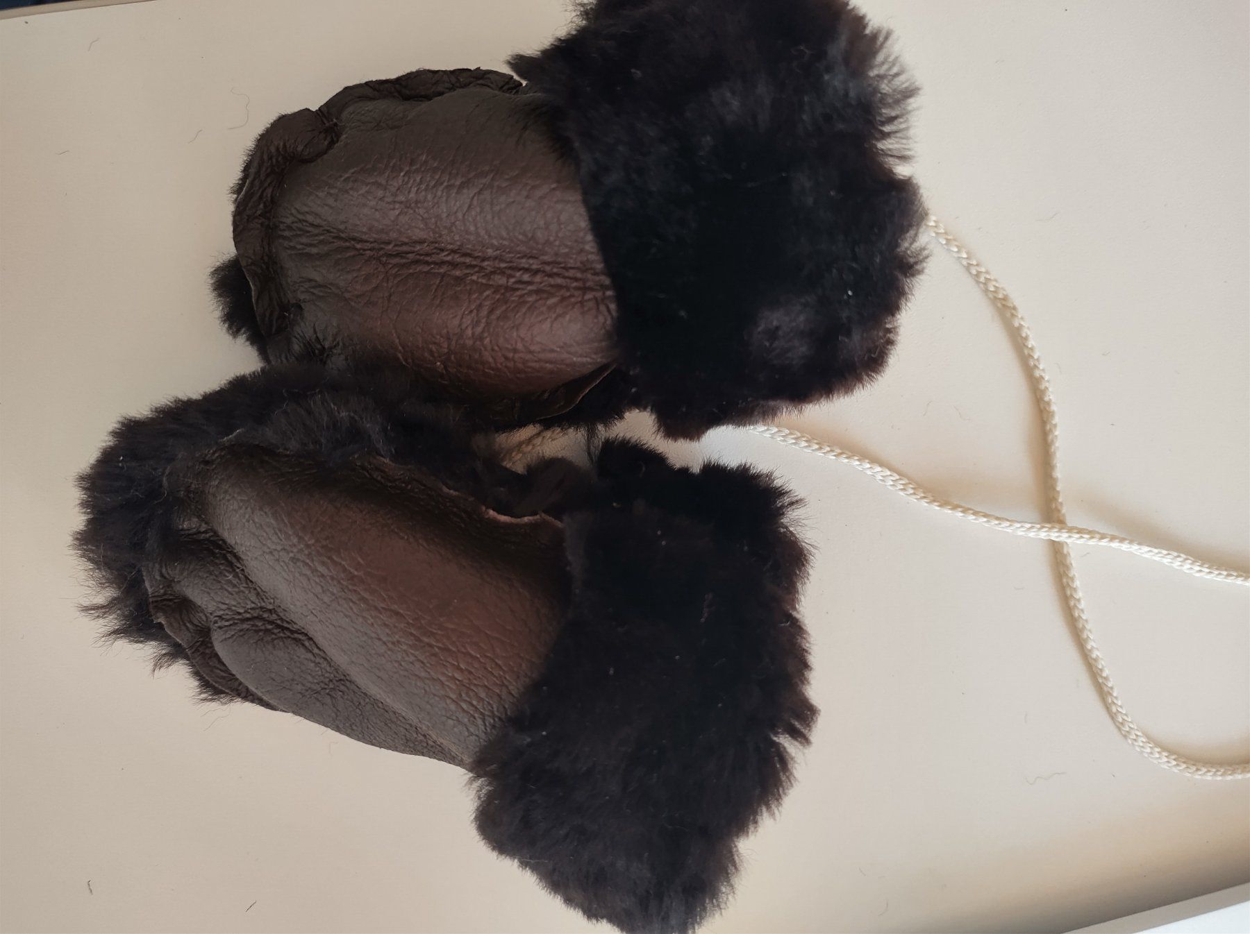 Guanti: Baby Lammfell Handschuhe – Nuovo (secondo la descrizione) da Weite venduto da Uhu36uhu