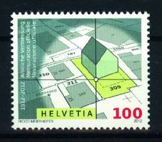 2012, 100 Jahre Amtliche Vermessung ** (1)