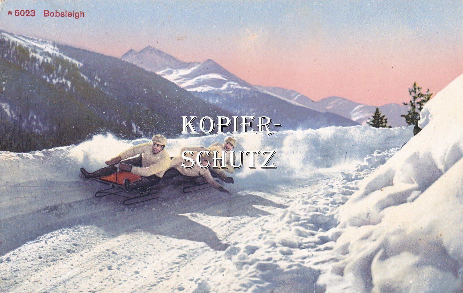Ansichtskarten: Bobsleigh /bc – Gebraucht aus Hombrechtikon von Rudolf07