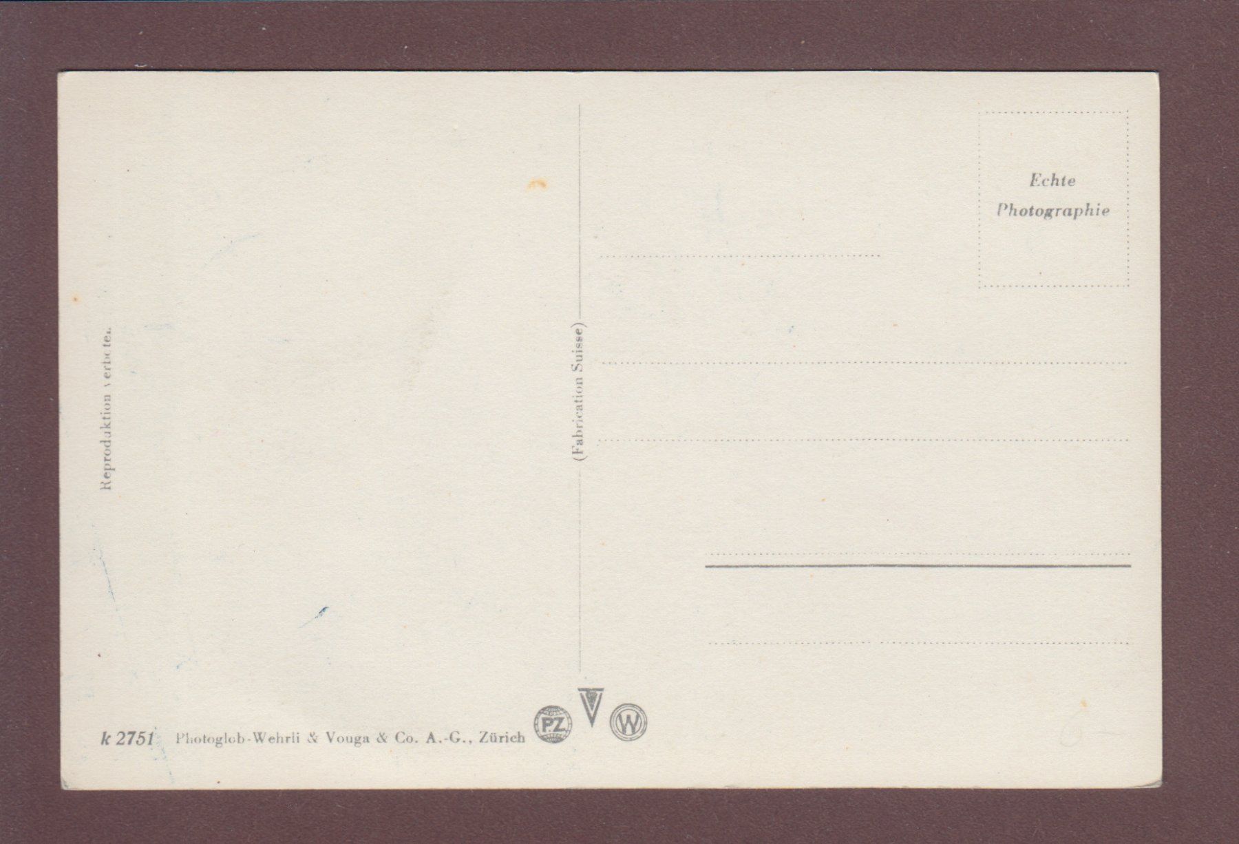 Cartoline postali: CHUR gegen Calanda – Usato da Pully venduto da nicecards 1