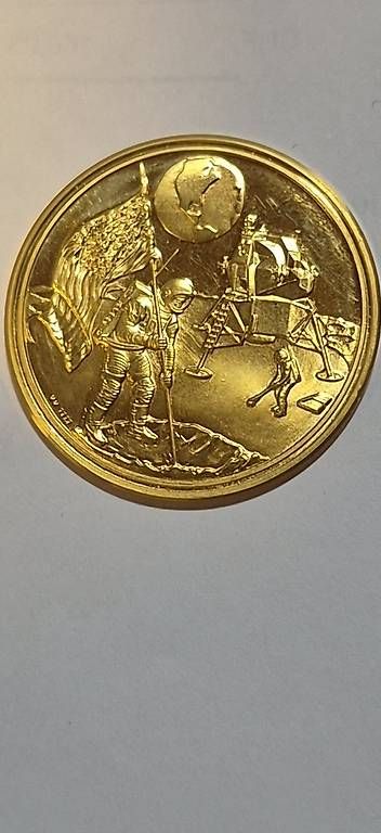 Medaillen: 1 Médaille OR 999.9  – Gebraucht aus Cerniat FR von mhquebec 1