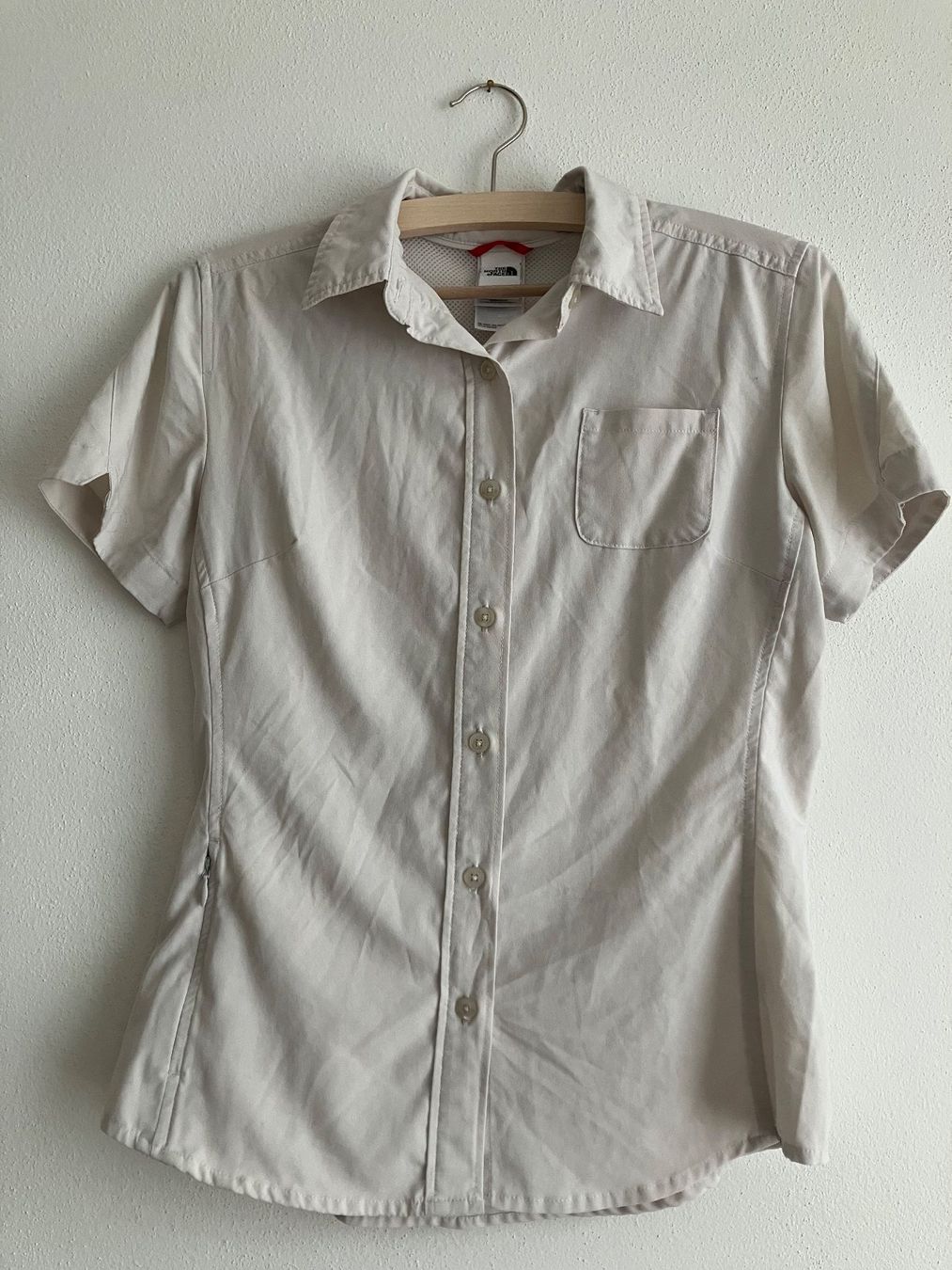 North Face Camicette: Wanderhemd NORTH FACE -beige, XS – Usato da Zürich venduto da Janakpur