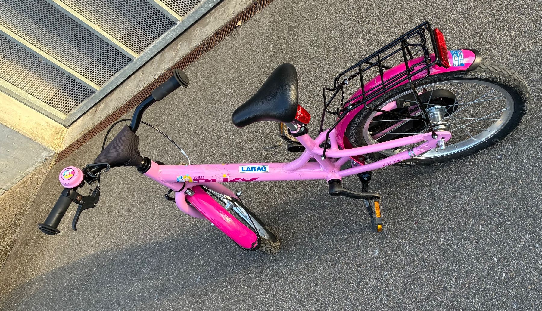 Velos: Puky Kinderfahrrad, 16 Zoll, rosa, Top Zustand für den Fr... – Gebraucht aus Jonschwil von Saphir0 1