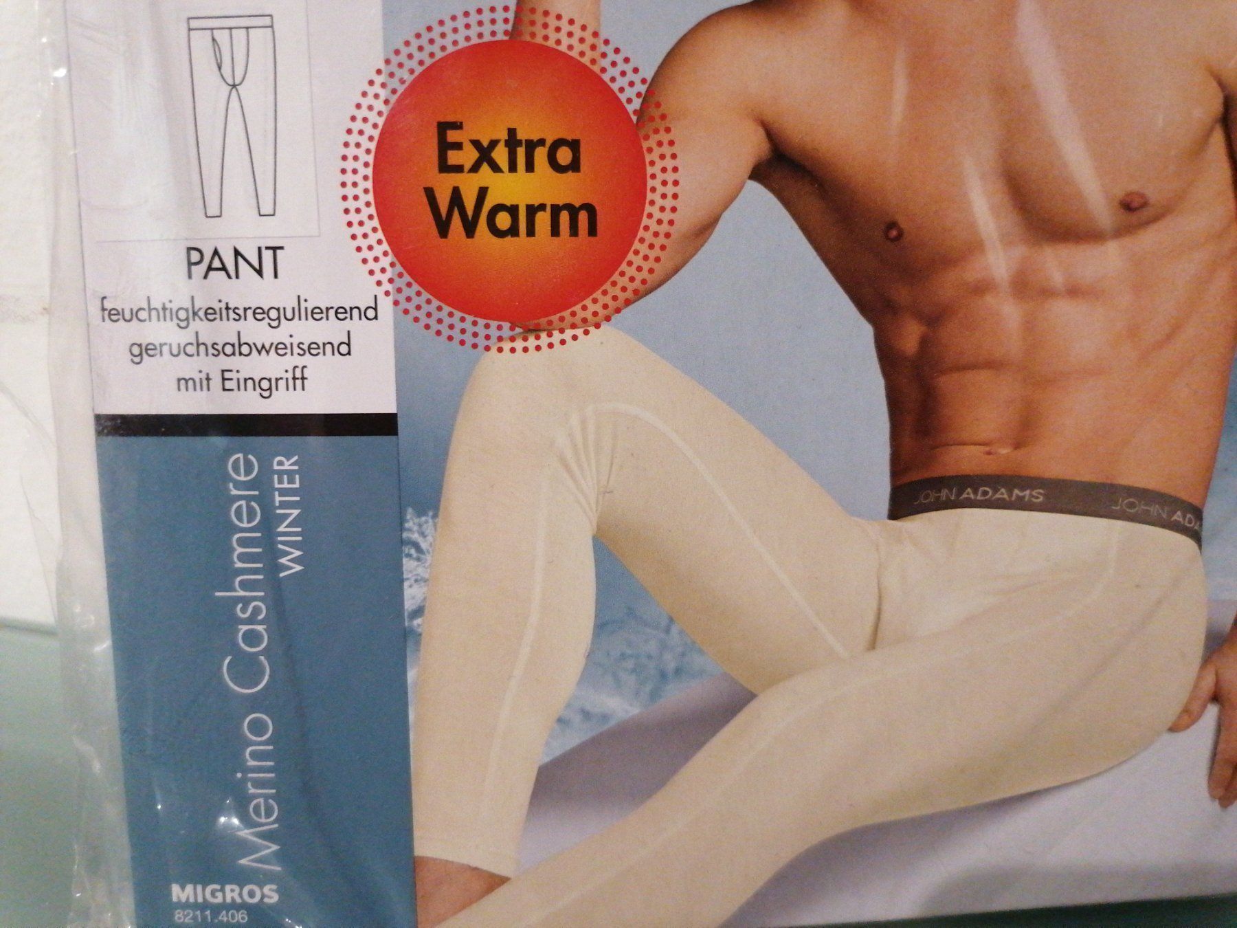 Biancheria intima: John Adams Thermohose Pants extra warm S – Nuovo e nell'imballaggio originale da Bäch SZ venduto da Swissy46 2