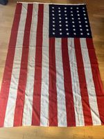 Alte 48 Sterne US-Flagge ca.140cm x 240cm Sammlerstück