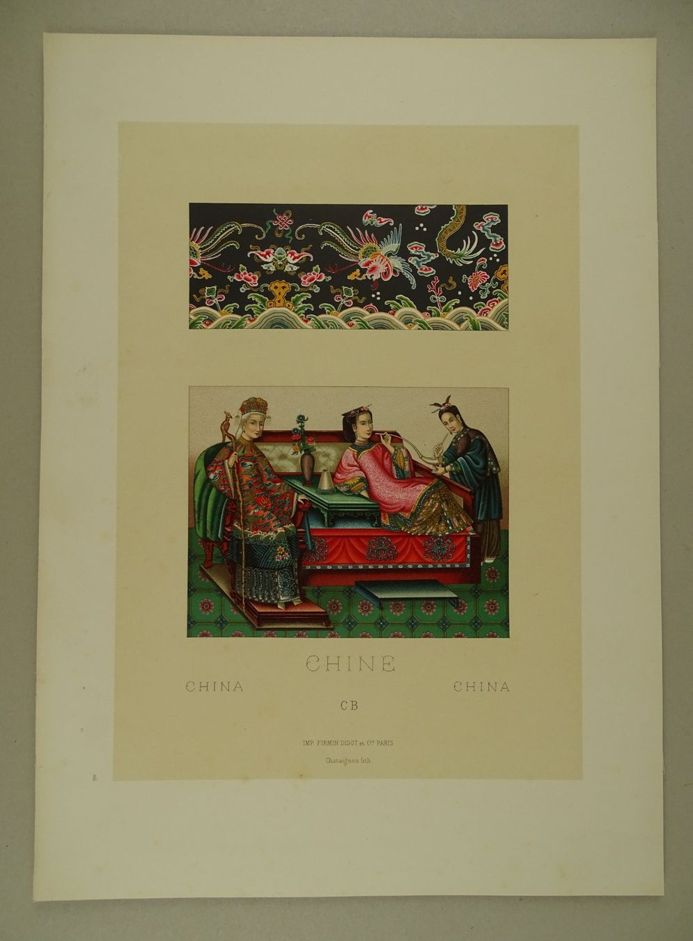 Gravures: OPIUM, CHINA, CHROMOLITHOGRAPHIE UM 1890 – D'occasion à Grüningen par Kartensammler 2