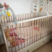 Lit bébé évolutif IKEA MYLLRA