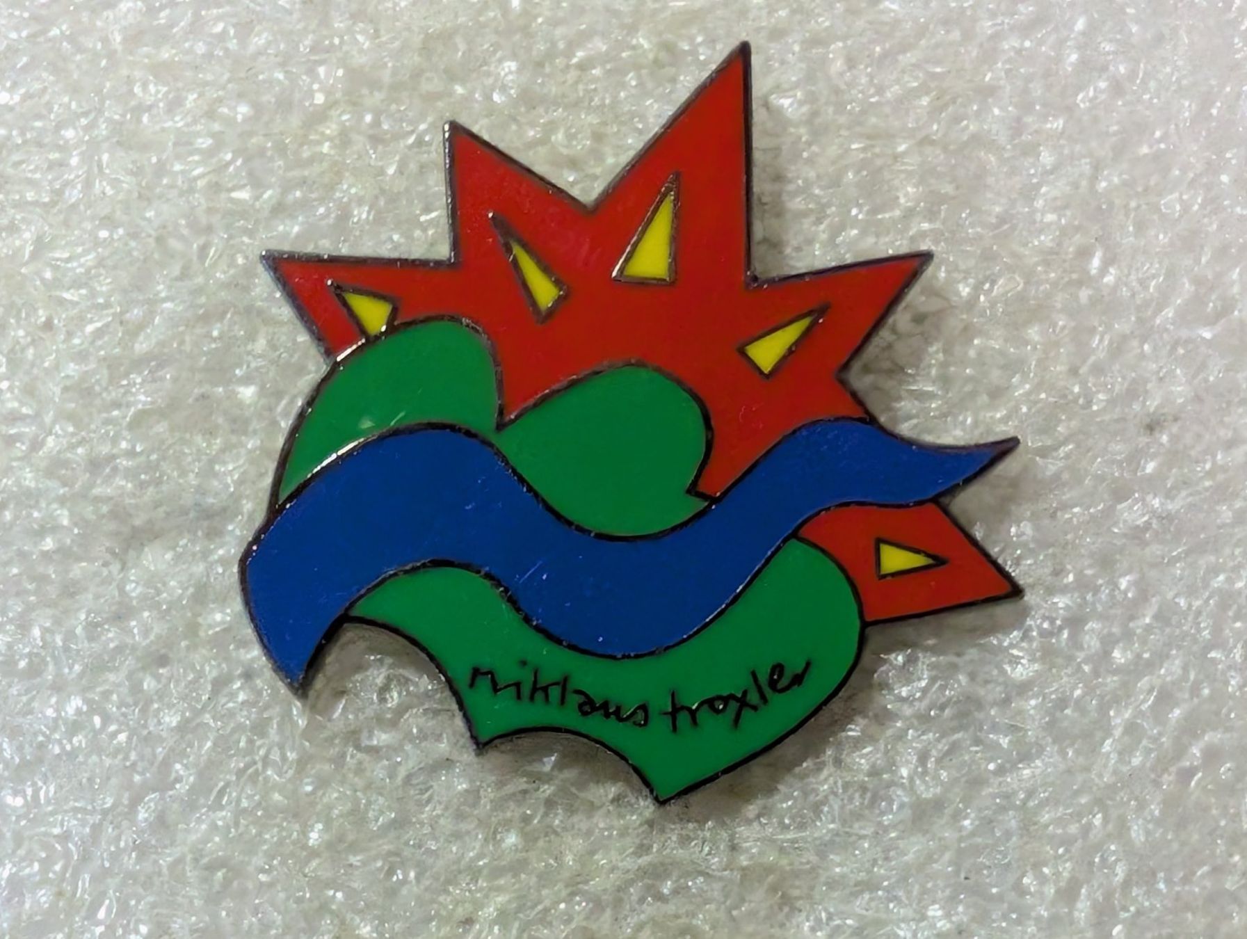 Placchette & Badge: Ansteckpin 40: n. Troxler – Usato da Oppligen venduto da Pin-Fall-Shop