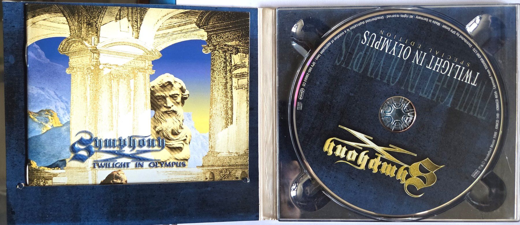 CD: Symphony X - Twilight in Olympus, Special Edition, Digipack – Nuovo (secondo la descrizione) da Biberist venduto da Beaver58 1