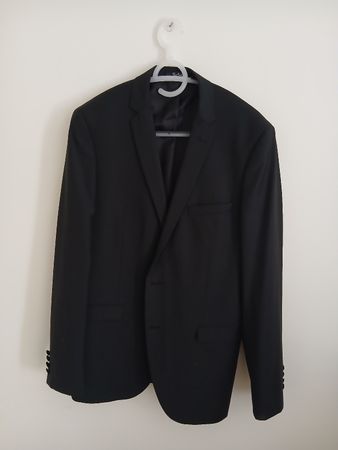 Pierre Cardin Dark Grey Men Jacket Size 52 Slim