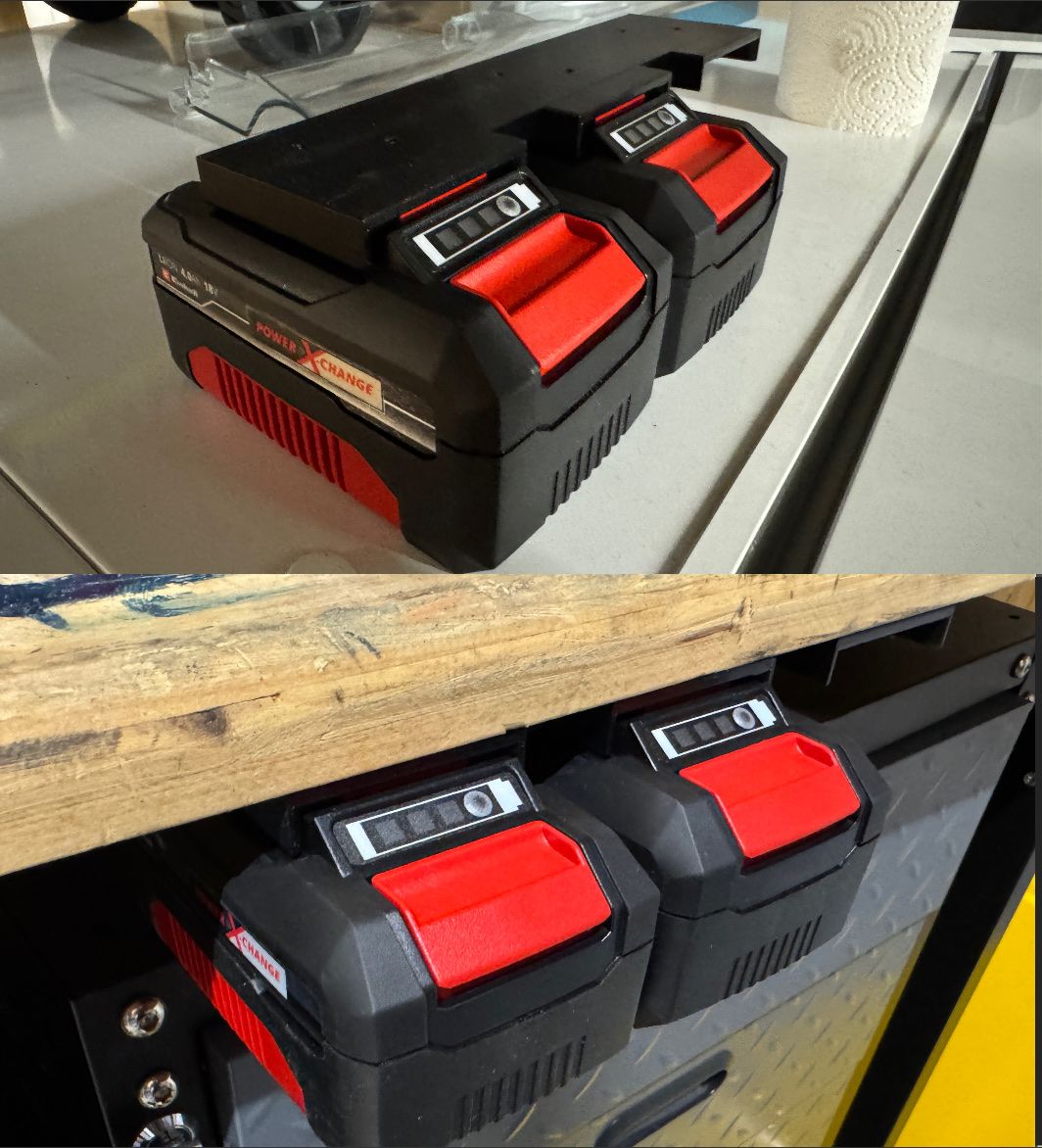 Supporti a parete: Einhell 3er Akku Wandhalterung 18V – Nuovo e nell'imballaggio originale da Unterseen venduto da goldmen 5