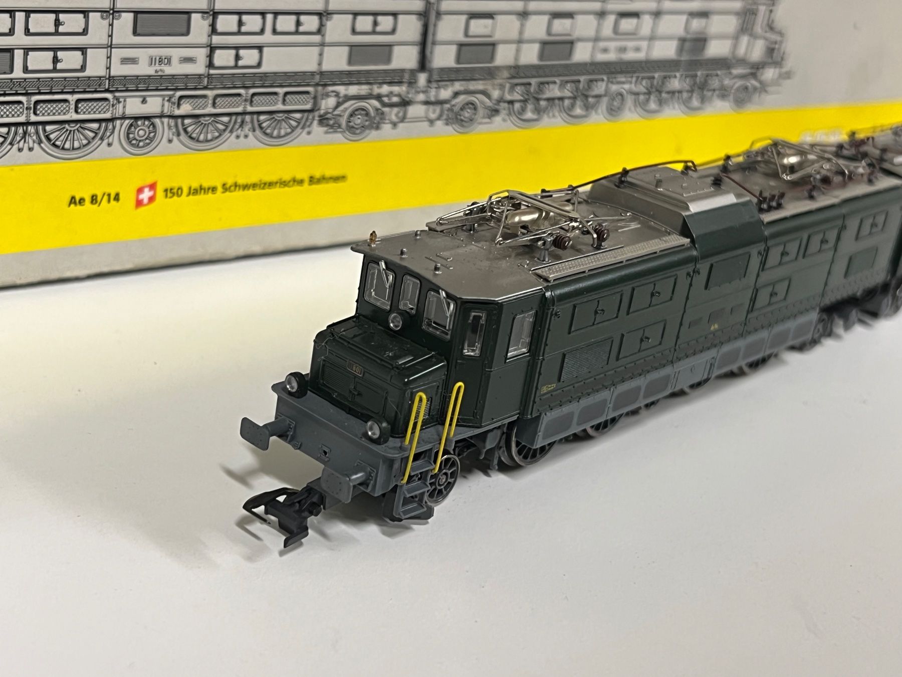 Trix Modellini di ferrovie: TRIX 22580 Ae 8/14 SBB  Analog  H0 DC – Usato da Neuenhof venduto da ludovicco 6