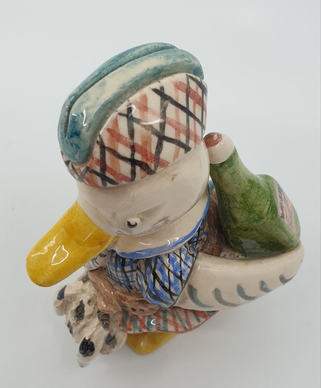 Statuette: Keramik Ente signiert Honegger – Usato da Emmen venduto da magelan 1