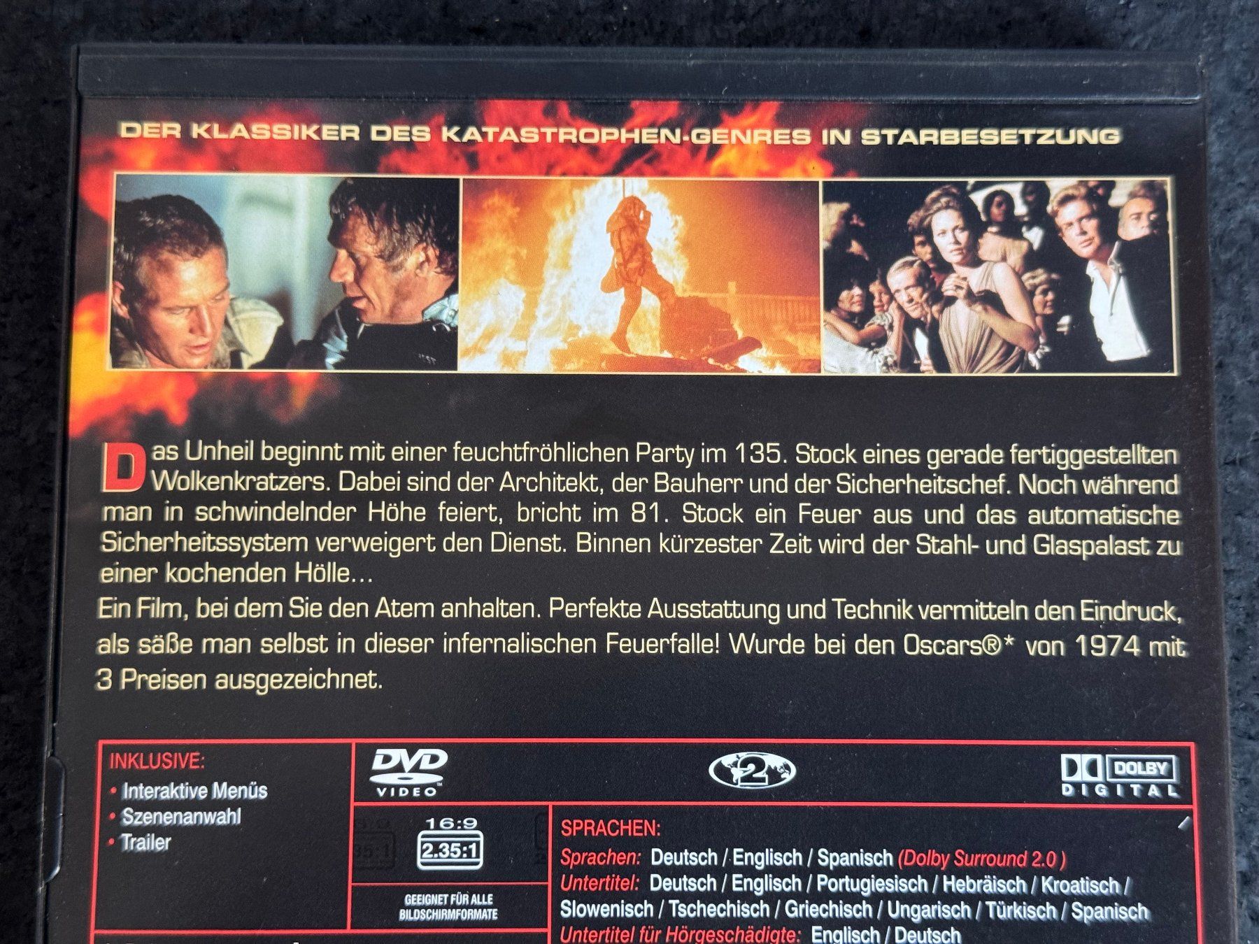 Alle DVDs: Flammendes Inferno DVD DE/EN/SP – Gebraucht aus Fribourg von tschjoly 2
