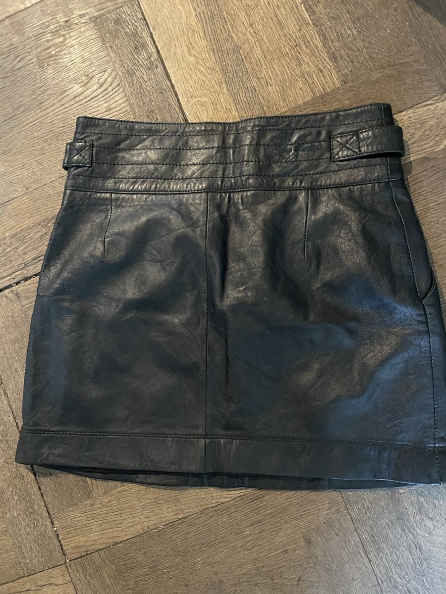 Pepe Jeans Gonne: Lederrock Jupe echt Leder 36 – Nuovo (secondo la descrizione) da Oetwil am See venduto da abtDesign 1