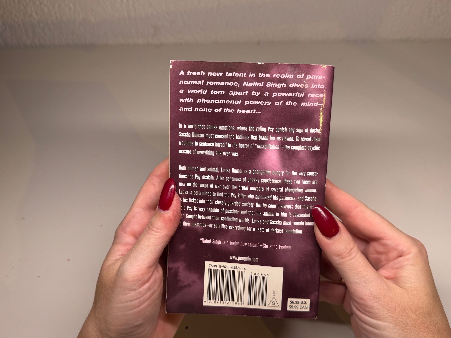 Libri: NOVEL: Nalini Singh, Slaveto Sensation – Usato da Grosswangen venduto da English_books 9