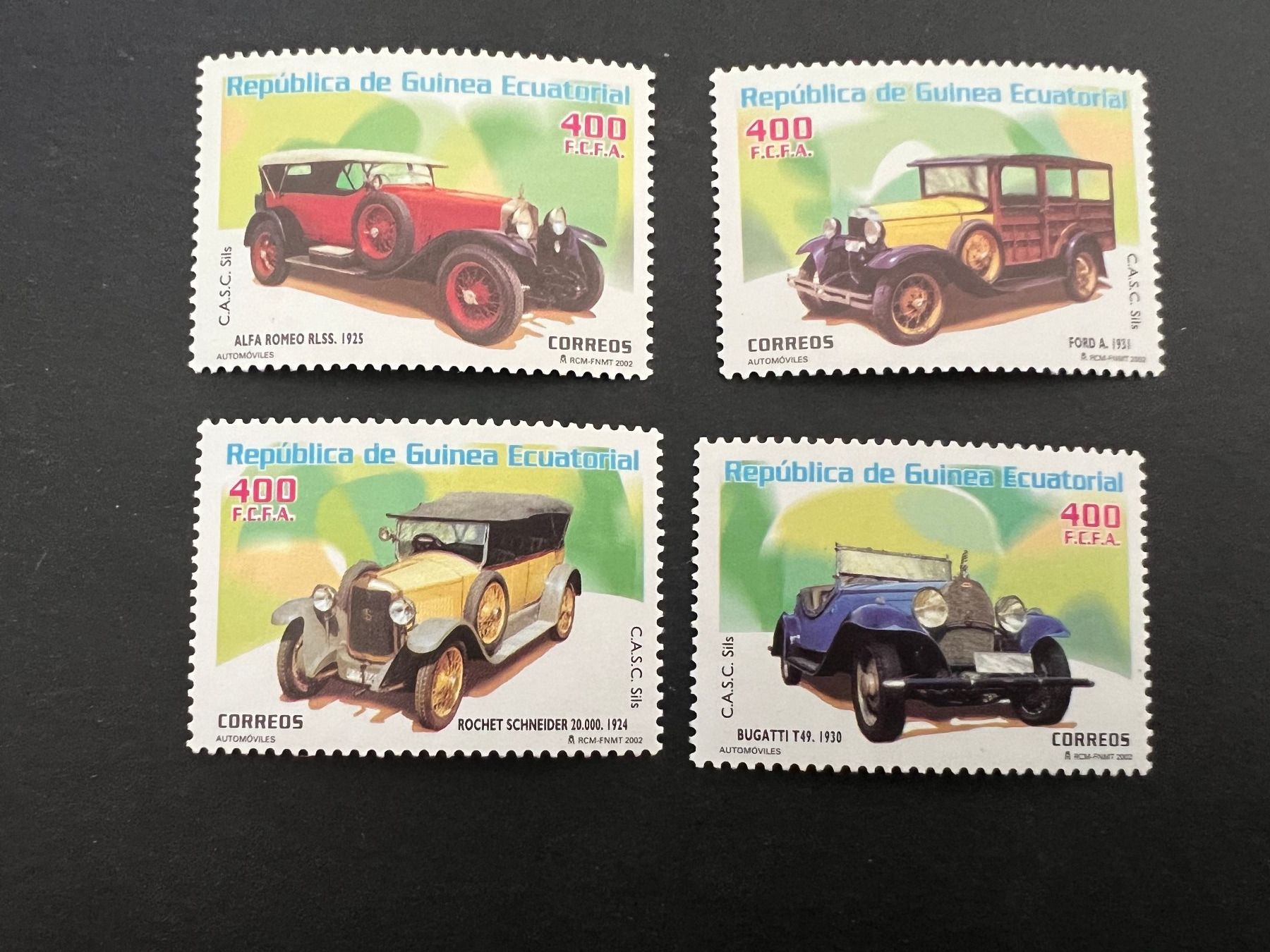 Alle Briefmarken: Auto Guinea  ** Luxus (B5) – Neu (gemäss Beschreibung) aus Hinwil von Sidi4