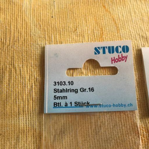 Ringe: LOT STAHLRINGE GRÖSSE 16-19 – Neu und originalverpackt aus Ostermundigen von crazy-horse-1840 2