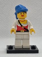 LEGO Pirates pi056 Pirate Female, White Legs, Blue Bandana