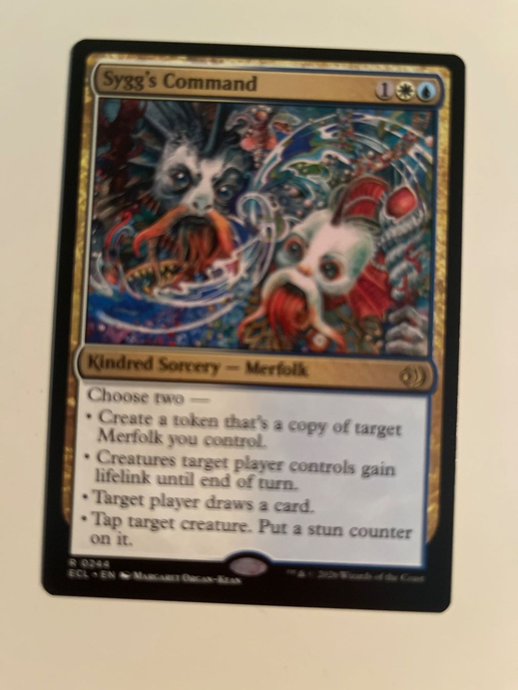Magic The Gathering Cartes à collectionner: 1 x Sygg's Command - Magic: The Gathering - MtG – D'occasion à Kriens par Shadi1980