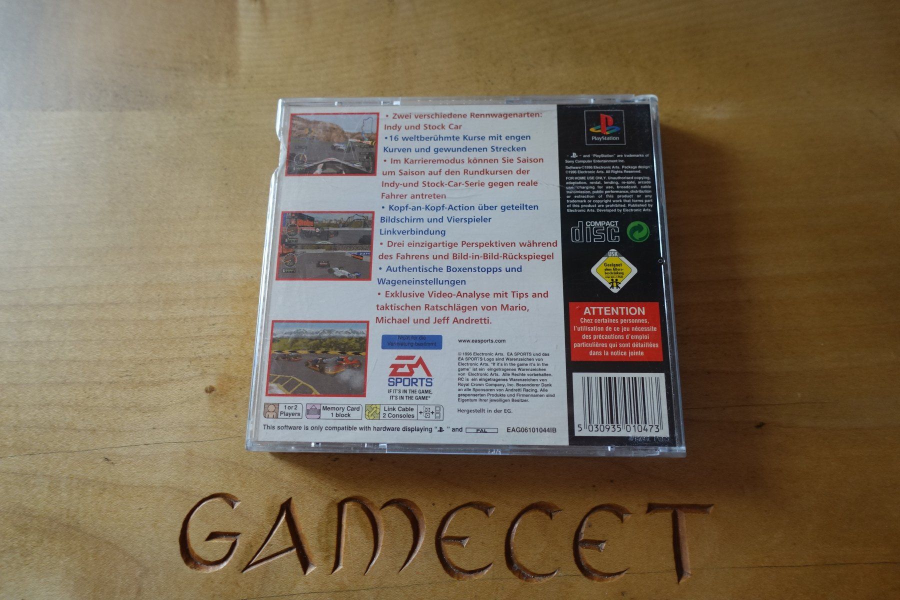 Sony Spiele: Andretti Racing – Gebraucht aus Steinach von Gamecet 3