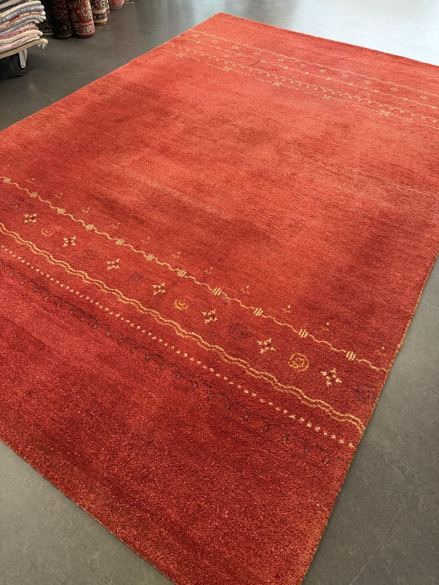 Gabbeh Teppiche: Roter Orientteppich Gabbeh – Neu (gemäss Beschreibung) aus Liestal von galerie_nategh 7