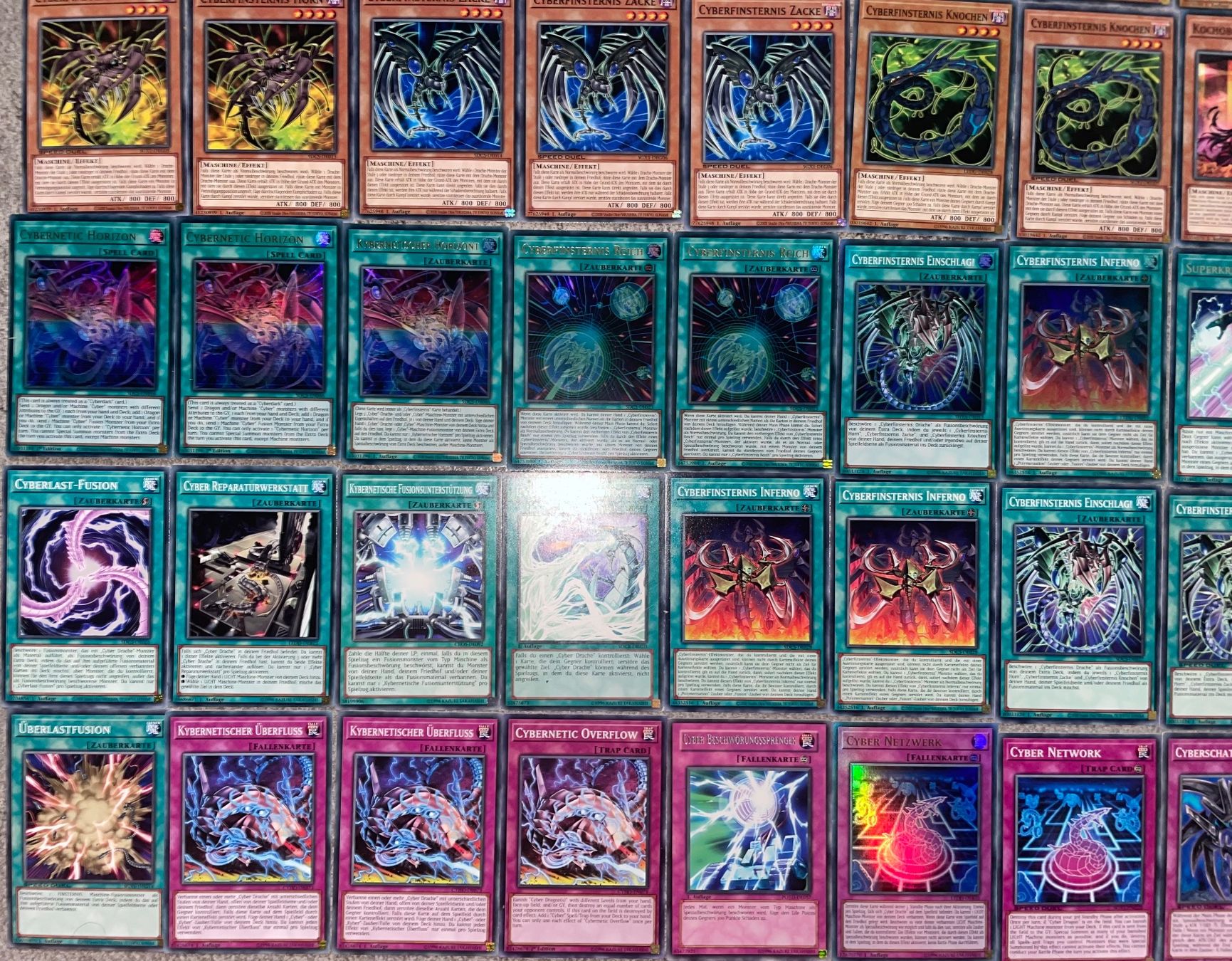 Yugioh Carte collezionabili: Cyber / Cyberfinsternis Deck 80 Karten – Nuovo (secondo la descrizione) da Altstätten SG venduto da ChangeMaker 4