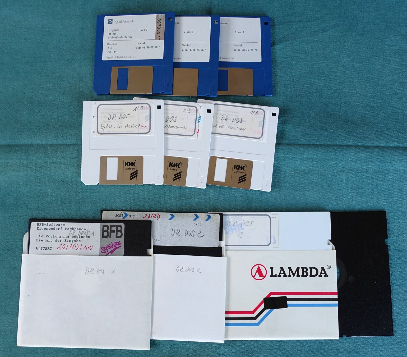 Software: DR DOS Version 5.0 in Originalverpackung – Usato da Lohn-Ammannsegg venduto da Vizechef 1
