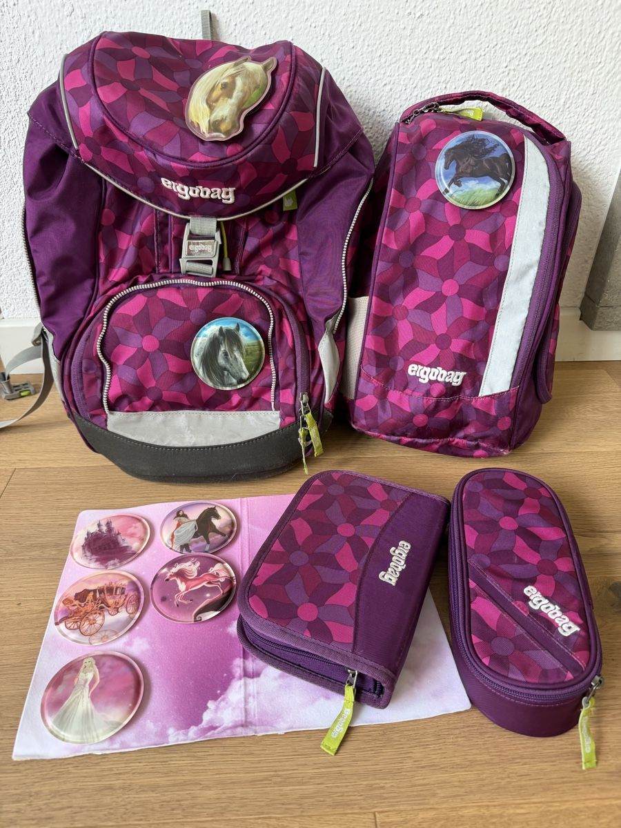 Ergobag Kindertaschen: Mädchen Schulsack/Ergobag / Schulthek – Gebraucht aus Dornach von lavieenroses