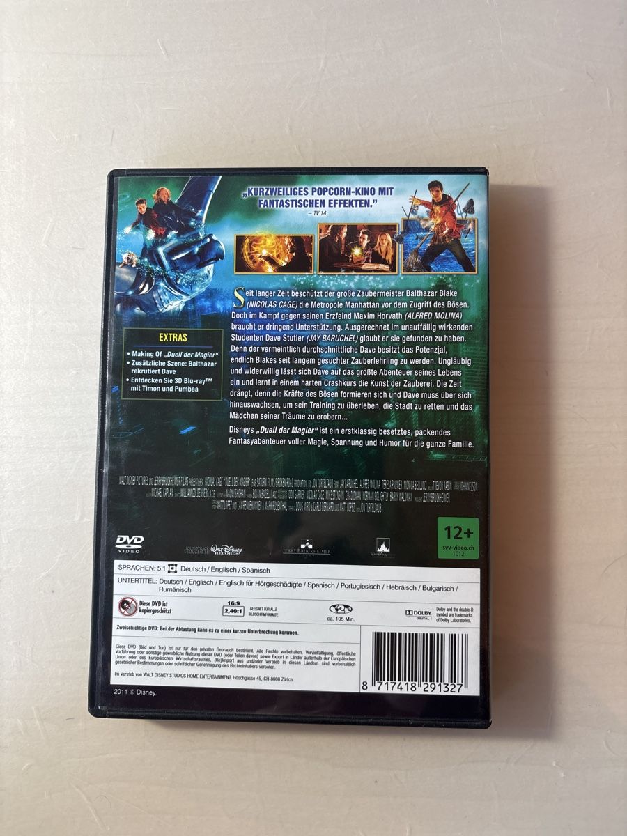 Tutti i DVDs: Duell der Magier – Usato da Ruswil venduto da Slivio_ 1