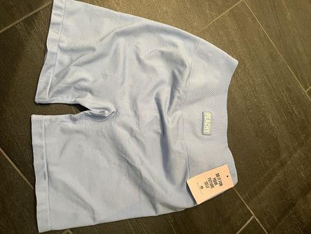 Peachy Passion Leggins kurz Gr. L blau