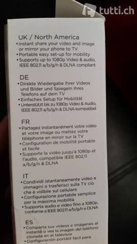Unità & Adattatore: K..76) Neu HTC Media Link HD – Nuovo e nell'imballaggio originale da Wil SG venduto da Saxer1 2