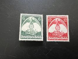 Deutsches Reich 1935  MiNr. 586-587 *  (5051)