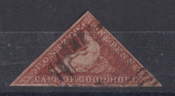Alle Briefmarken: Kap-Dreieck 1 P. – Gebraucht aus Eschlikon TG von PhilCon