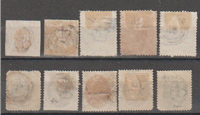 Tous les timbres: Danemark collection vieille, divers états – D'occasion à Crans-Montana par kira56 1