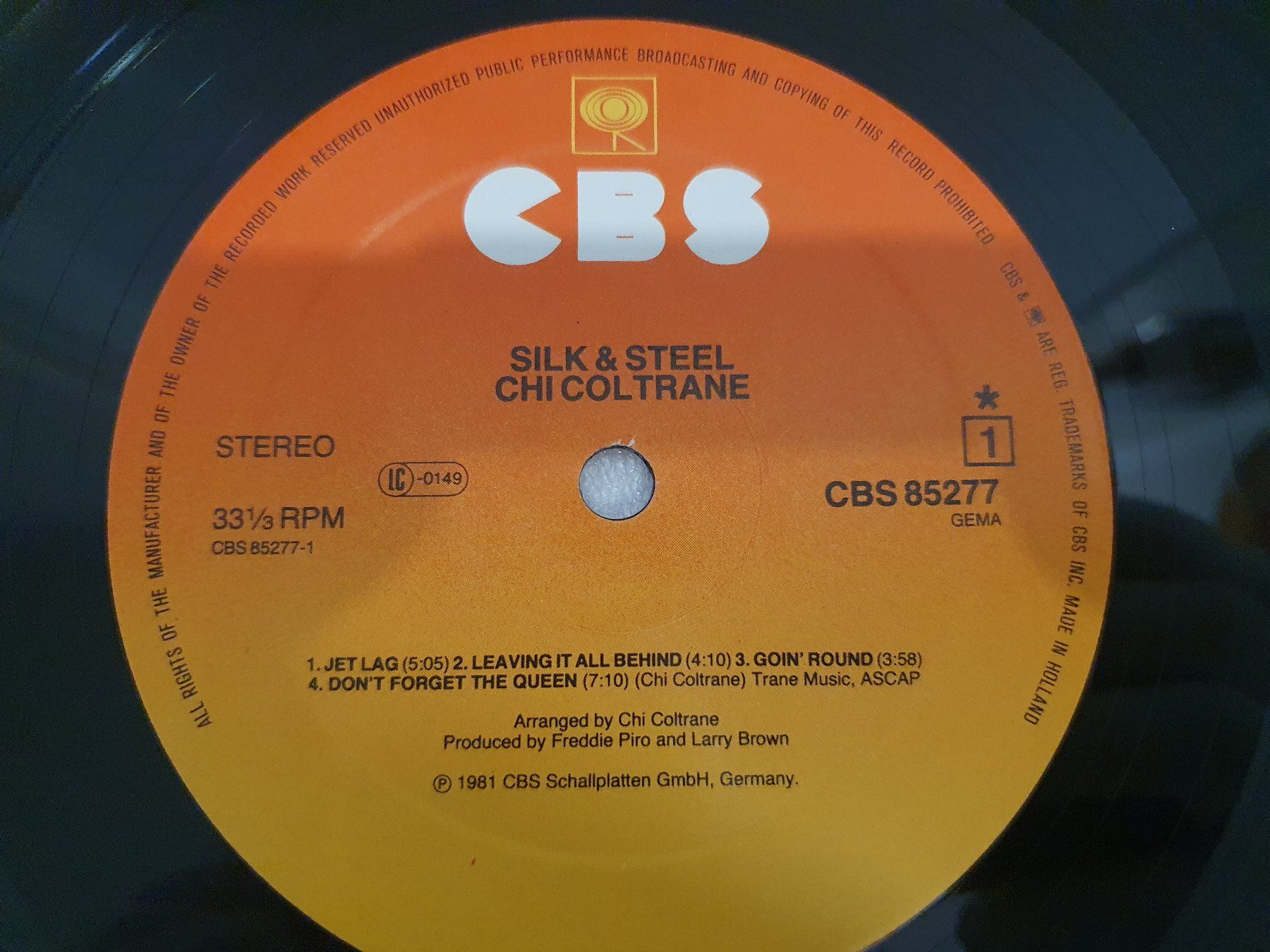 Dischi in vinile: Chi Coltrane – Silk & Steel – Usato da Uster venduto da Vinyl-Leidenschaft 5
