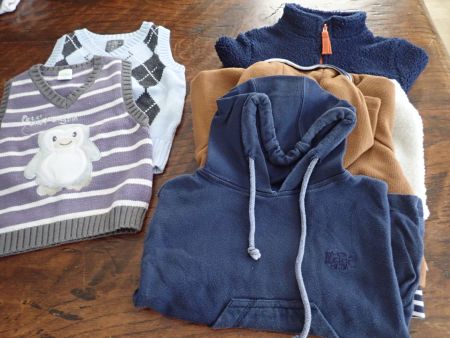 Lot-3 de 24 vêtements 74 hiver garçon