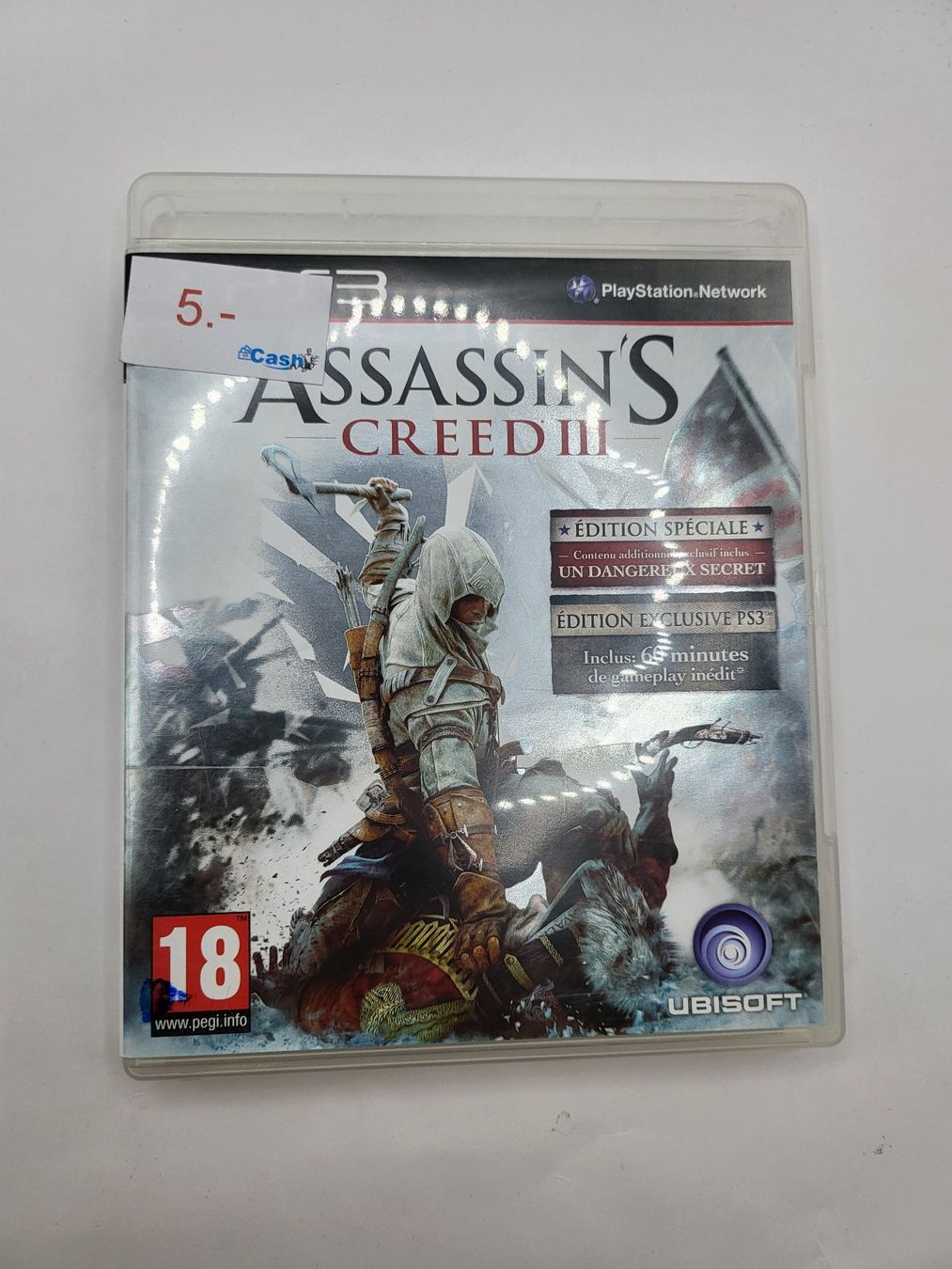 Giochi: Jeu PS3 Assassin's Creed III Édition – Usato da Lausanne venduto da CashngoLausanne