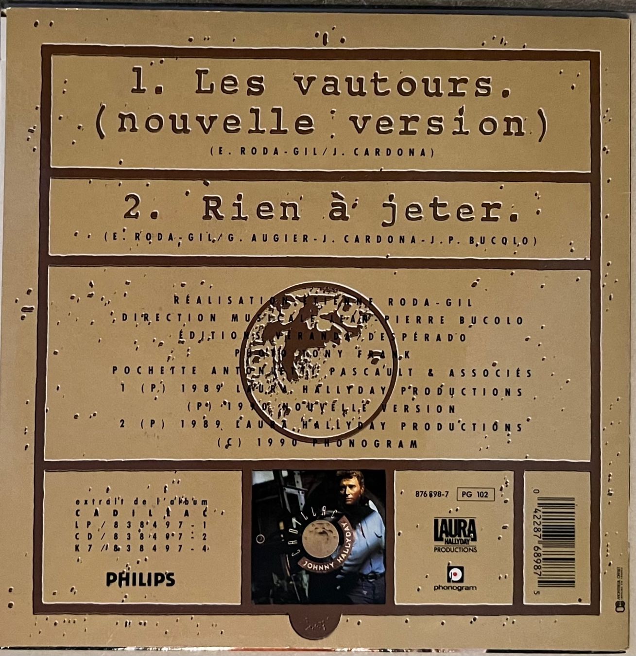 Schallplatten: JOHNNY HALLYDAY - LES VAUTOURS... – Gebraucht aus Bussigny von vinyl-pas-cher 1