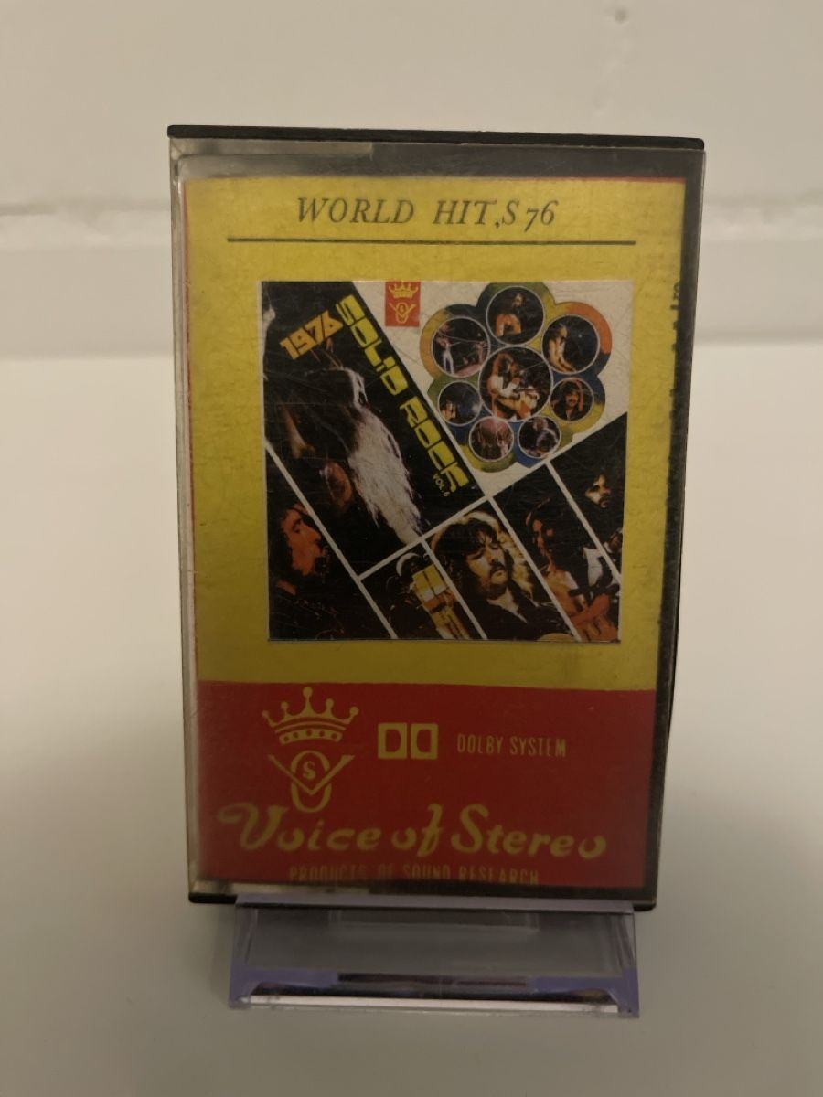 Musicassette: Musikkassette World Hits 76 Solid Rock Vol 4 – Usato da Unterkulm venduto da AnoliOccasion