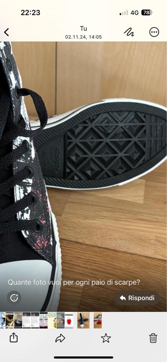 Converse Herrenschuhe: Converse High US themed – Neu und originalverpackt aus Ascona von GioeleS 3