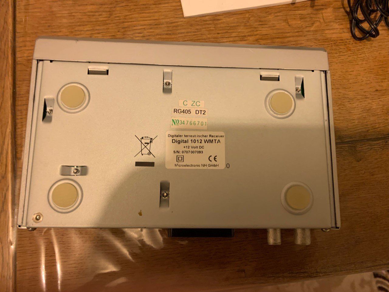 Ricevitori: DVB-T Receiver * Digital 1012 WMTA – Usato da Emmen venduto da newcar4you 3